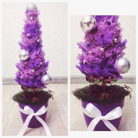 Декоративная новогодняя ёлка