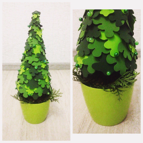 Новогодняя декоративная  елка