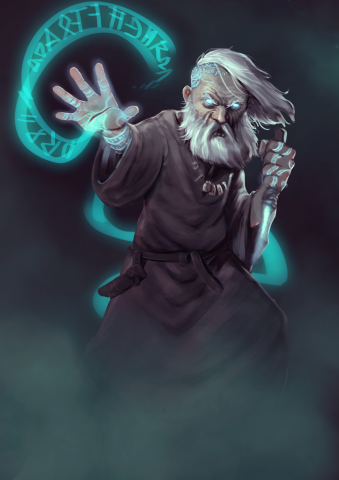 Old wizard