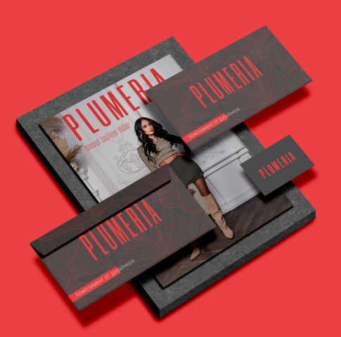 Plumeria | листовка, конверт