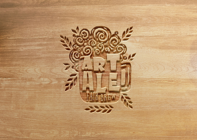 Логотип для северной пивоварни "Art Ale"