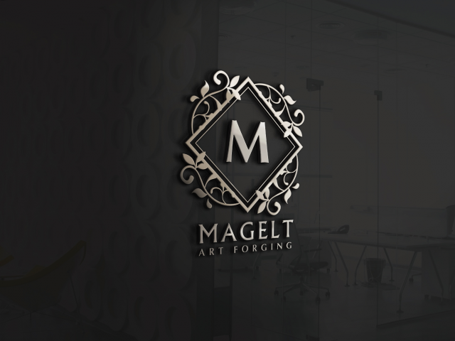 Логотип для студии ковки Magelt