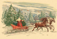 Дедушка Мороз - в старинном стиле