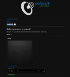 Polycast - музыкальный подкаст