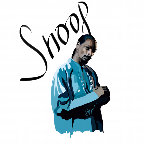 SnoopDogg vector illustration