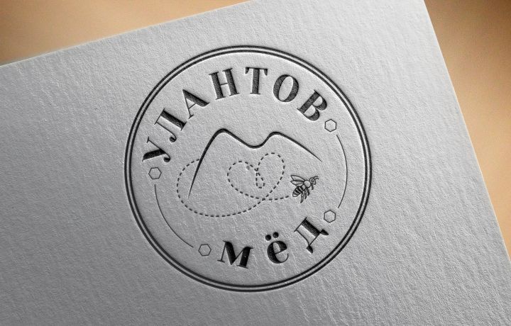 Логотип для компании по поставке и продаже мёда "Улантов мёд"