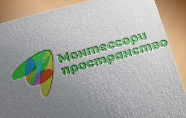 Логотип для детского центра "Монтессори-пространство"