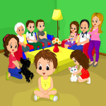 "My super blanky" иллюстрация детской книги