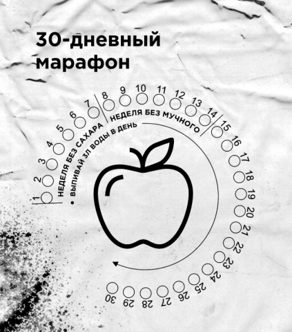 Оформление календаря ЗОЖ
