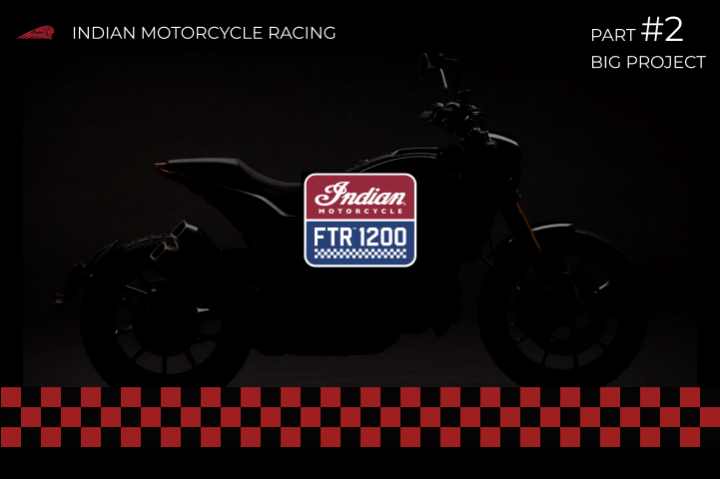 Indian motorcycle racing — website redesign concept