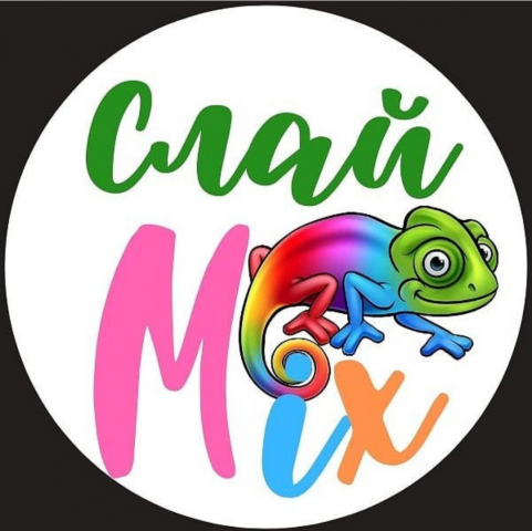 Логотип для магазина слаймов.