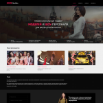 Дизайн сайта events-услуг