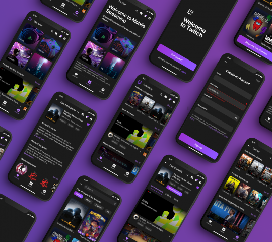 Мобильное приложение Twitch