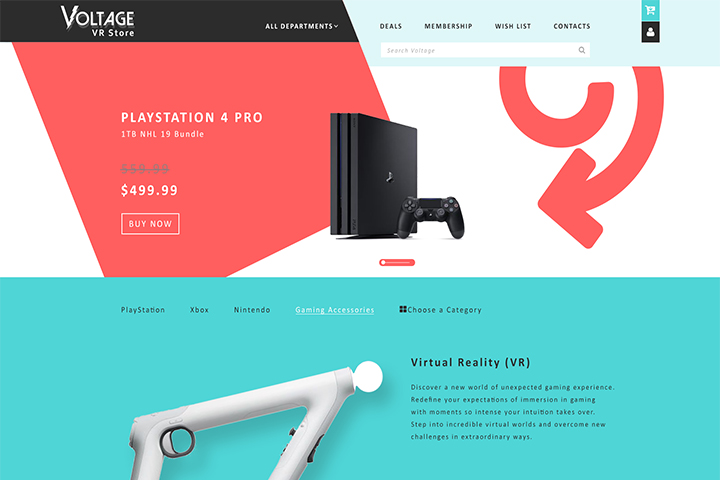 VR Online Store