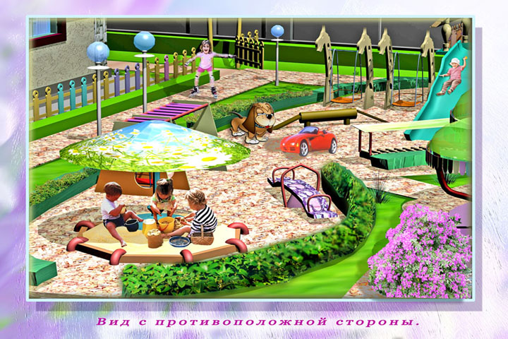 Экстерьер игровой площадки