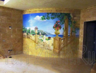 Бассейн в загородном доме