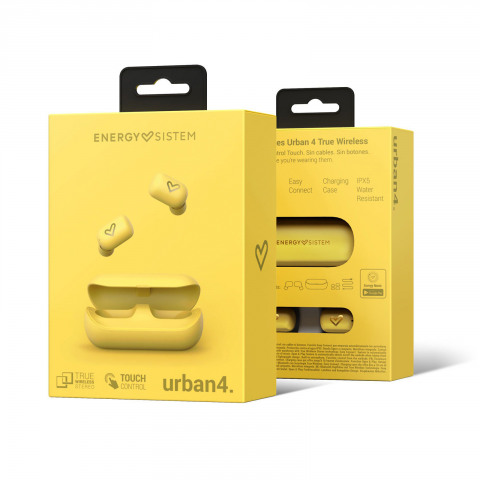 Упаковка для наушников Urban 4 желтые