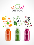 Логотип и фирменный стиль для WOW detox