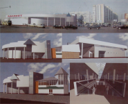 Торговый центр на ул. Дежнева в Москве