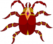 Векторизация карандашного эскиза "Жук"