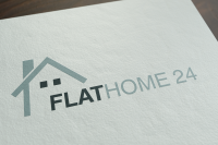 Лого и фирменный стиль для Flathome