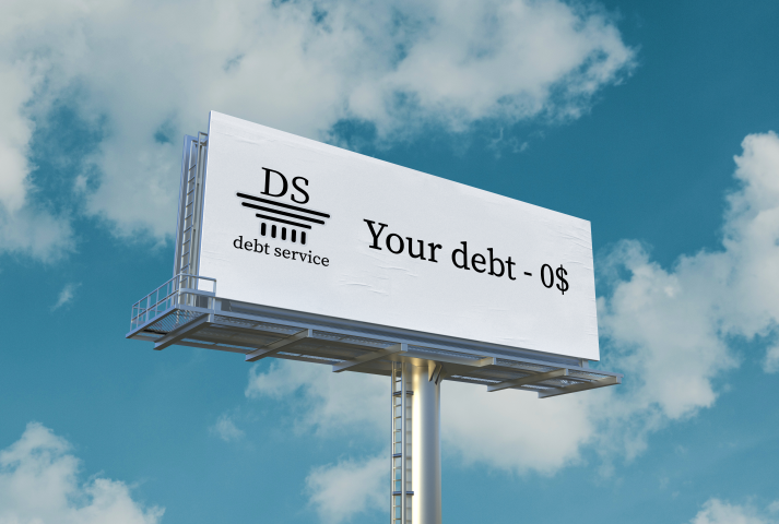 Баннеры для юридической компании "Debt Service"