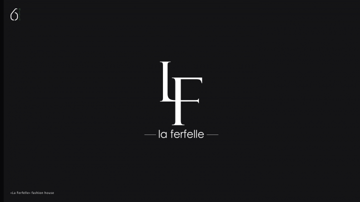 Логотип для модного дома "La Ferfelle"