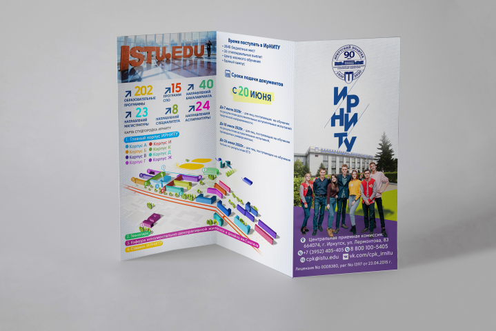 трифолд оборот