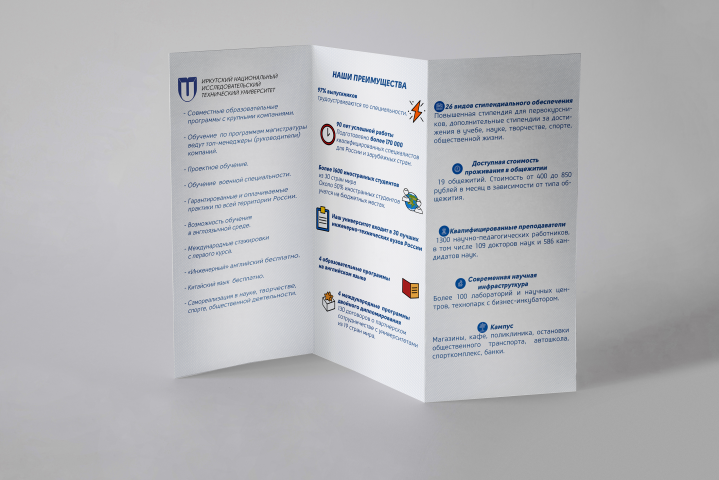 трифолд разворот