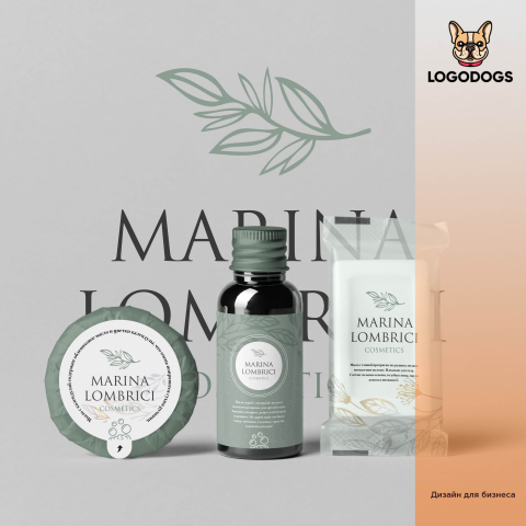 Дизайн упаковки косметики "MARINA LOMBRICHI"