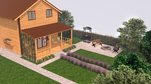 Планировка участка