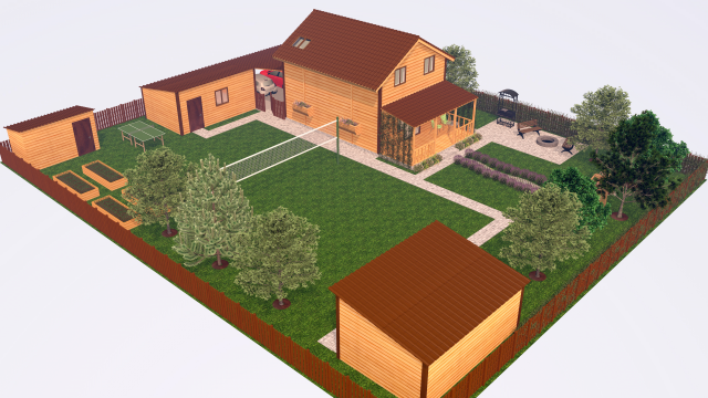 Планировка участка