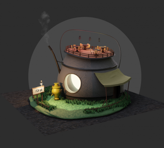 Tea house