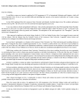 Personal Statement, для получения программы магистра LLM