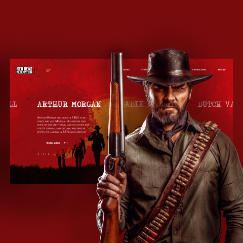 I present to you the concept of the cool game Red Dead Redemptio