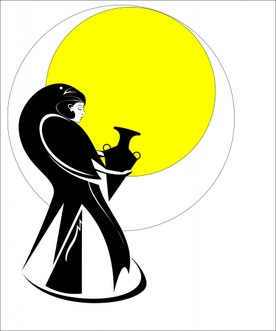 девочка с сосудом