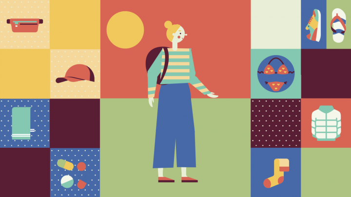 Моушн дизайн для трэвел блогера