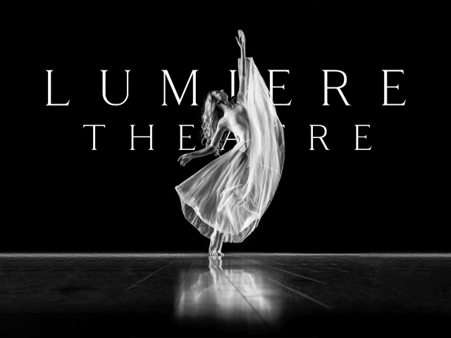 Lumiere Theatre - дизайн-концепт лендинга для театра