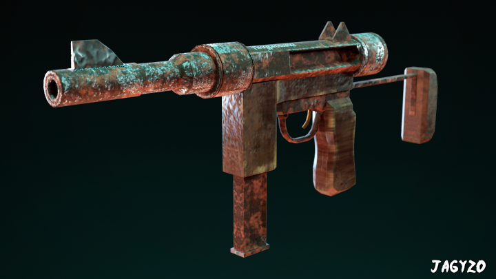 Модель оружия из игры RUST