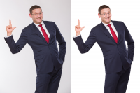 обтравка пером, ретушь, коррекия