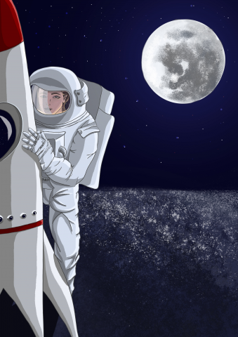 Стеснительный космонавт