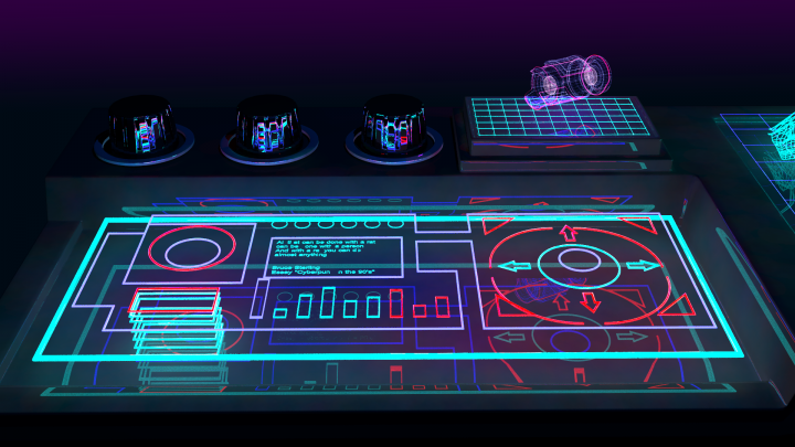 3D Анимация, Киберпанк