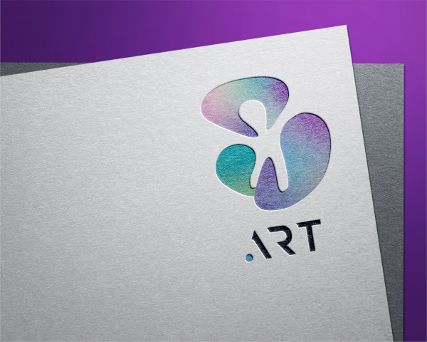 Создание логотипа для художественной студии "ART"
