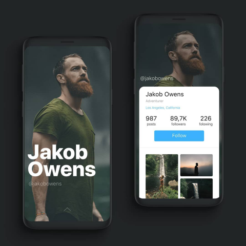 Instagram Redesign Concept