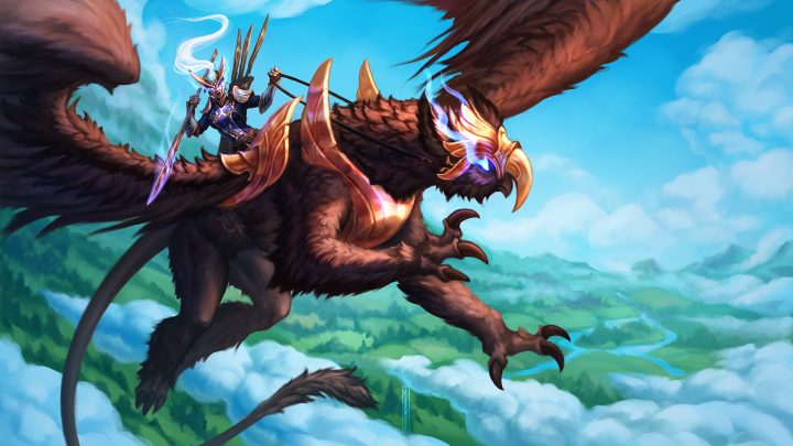 Gryphon rider