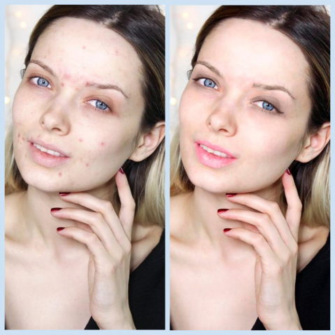 Портретная ретушь.