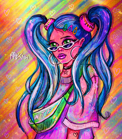 illustration girl
