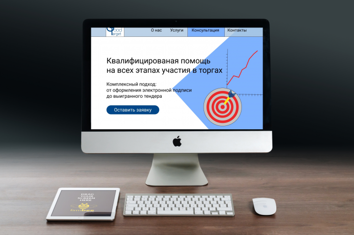 Разработка сайта для таргетинговой компании