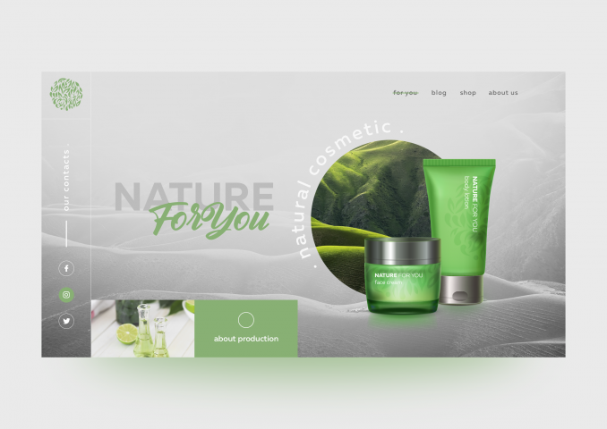 Лендинг Nature for you