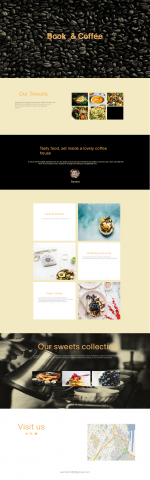 Дизайн сайта кофейни